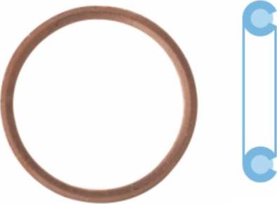 Corteco 005506H - Уплотнительное кольцо, резьбовая пробка маслосливного отверстия parts5.com