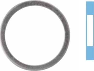 Corteco 005501H - Уплотнительное кольцо, резьбовая пробка маслосливного отверстия parts5.com