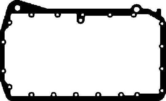 Corteco 028048P - Gasket, oil sump parts5.com