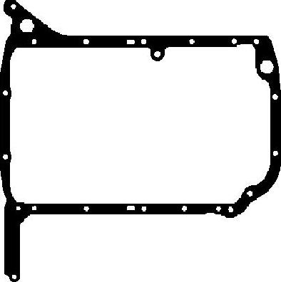 Corteco 028167P - Gasket, oil sump parts5.com