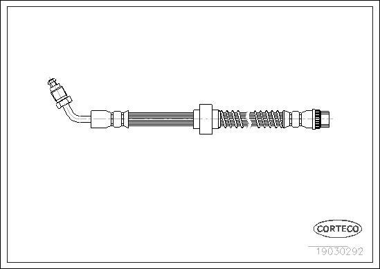 Corteco 19030292 - Furtun frana parts5.com