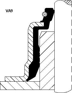 Corteco 49486112 - Anillo de junta, vástago de válvula parts5.com