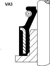 Corteco 49472916 - Tesnilni obroc, steblo ventila parts5.com