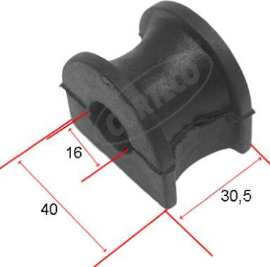 Corteco 21652984 - Coussinet de palier, stabilisateur parts5.com