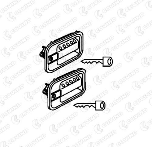 Covind 060156 - Door Handle parts5.com