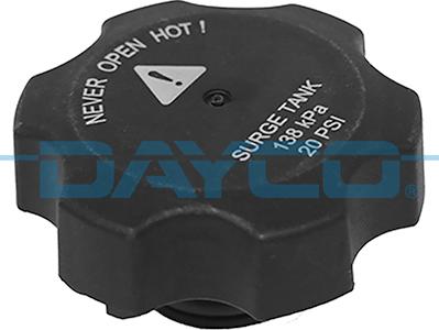 Dayco DRC044 - Zárófedél, hűtőfolyadék-tartály parts5.com