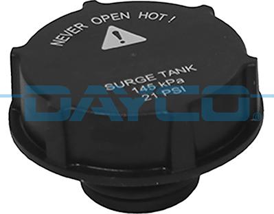 Dayco DRC045 - Tapón, depósito de refrigerante parts5.com