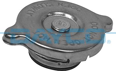 Dayco DRC016 - Tapa, radiador parts5.com