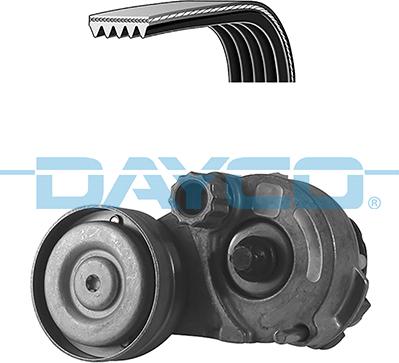 Dayco KPV407 - Set curea transmisie cu caneluri parts5.com