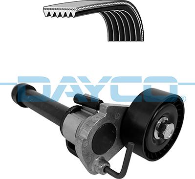 Dayco KPV435 - Juego de correas trapeciales poli V parts5.com