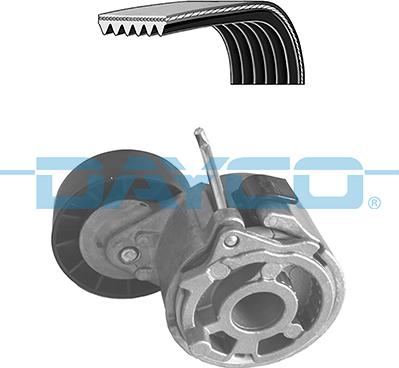 Dayco KPV549 - Set curea transmisie cu caneluri parts5.com