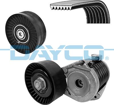 Dayco KPV568 - Juego de correas trapeciales poli V parts5.com