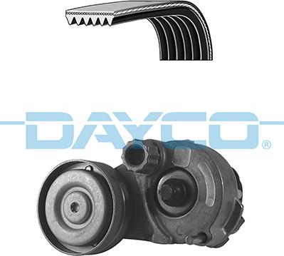 Dayco KPV573 - Ozubený klinový remeň - Sada parts5.com