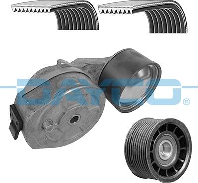 Dayco KPV049HD - Kanallı V kayışı seti parts5.com