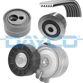 Dayco KPV051 - Set curea transmisie cu caneluri parts5.com