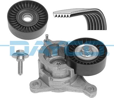 Dayco KPV057 - Hosszbordás szíj készlet parts5.com