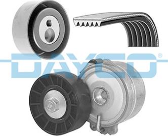 Dayco KPV025 - Set curea transmisie cu caneluri parts5.com