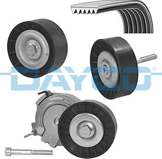 Dayco KPV021 - Set curea transmisie cu caneluri parts5.com