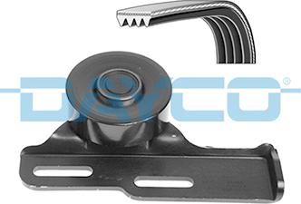 Dayco KPV076 - Set curea transmisie cu caneluri parts5.com