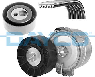 Dayco KPV104 - Set curea transmisie cu caneluri parts5.com