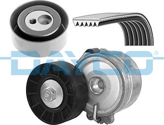 Dayco KPV119 - Set curea transmisie cu caneluri parts5.com