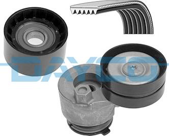 Dayco KPV184 - Garnitura klinastog rebrastog kaiša parts5.com