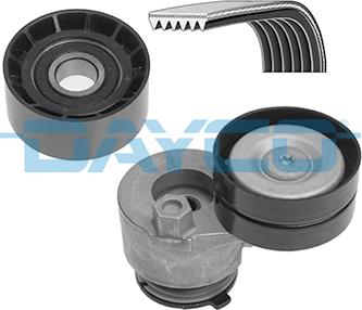 Dayco KPV180 - Комплект пистов ремък parts5.com