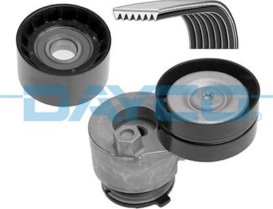 Dayco KPV174 - Set curea transmisie cu caneluri parts5.com