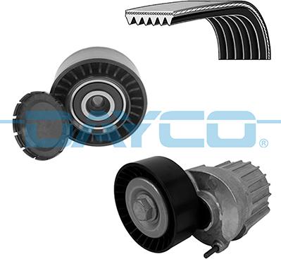 Dayco KPV396 - Keilrippenriemensatz parts5.com