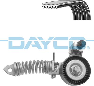 Dayco KPV371 - V-Ribbed Belt Set parts5.com