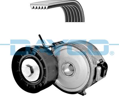 Dayco KPV237 - Kanallı V kayışı seti parts5.com