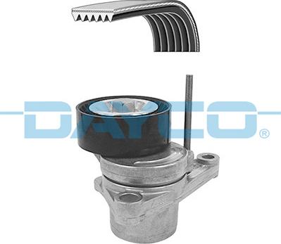 Dayco KPV225 - Kanallı V kayışı seti parts5.com