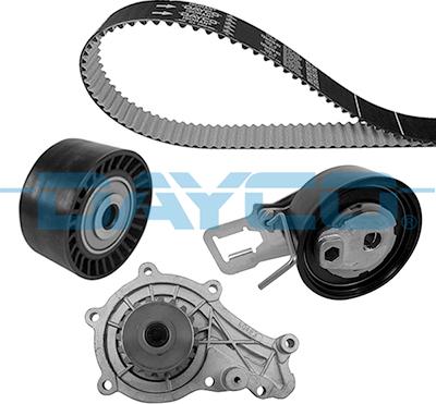 Dayco KTBWP9170 - Su pompası + Triger kayışı seti parts5.com