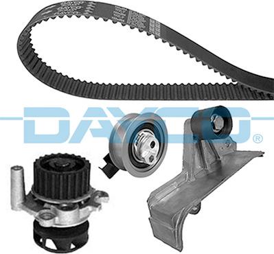 Dayco KTBWP9750 - Pompe à eau + kit de courroie de distribution parts5.com