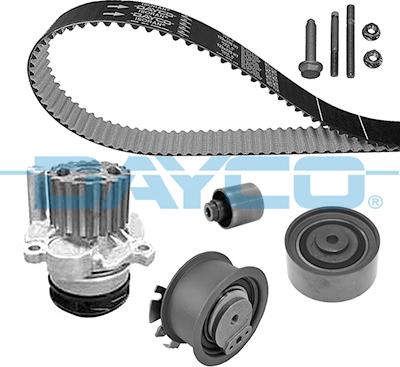 Dayco KTBWP4410 - Pompe à eau + kit de courroie de distribution parts5.com