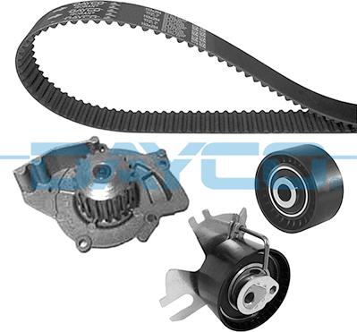 Dayco KTBWP4550 - Водяной насос + комплект зубчатого ремня parts5.com