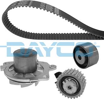 Dayco KTBWP4530 - Set pompa apa + curea dintata parts5.com