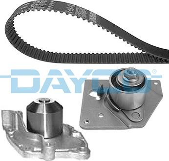 Dayco KTBWP4650 - Pompa wodna + zestaw paska rozrządu parts5.com