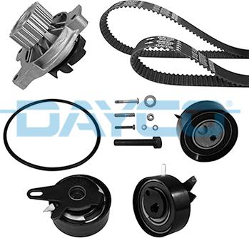 Dayco KTBWP4890 - Pumpa za vodu + komplet zupčastog kaiša parts5.com