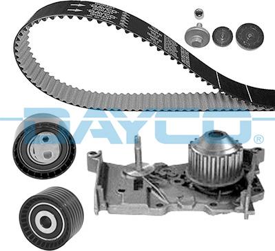 Dayco KTBWP5171 - Su pompası + Triger kayışı seti parts5.com