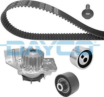 Dayco KTBWP5340 - Veepump + hammasrihmakomplekt parts5.com