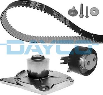 Dayco KTBWP5320 - Bomba de agua + kit correa distribución parts5.com