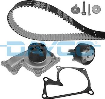 Dayco KTBWP5322 - Pumpa za vodu + komplet zupčastog remena parts5.com