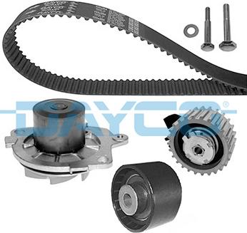 Dayco KTBWP1990 - Set pompa apa + curea dintata parts5.com