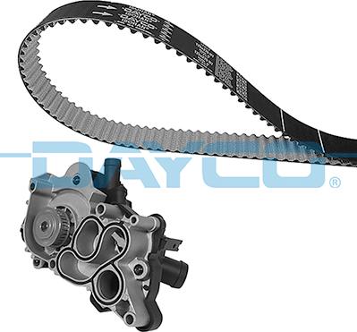 Dayco KTBWP12121 - Set pompa apa + curea dintata parts5.com