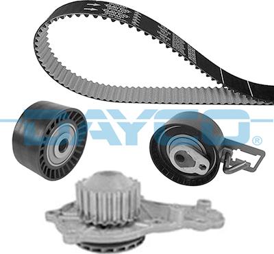 Dayco KTBWP8570 - Su pompası + Triger kayışı seti parts5.com