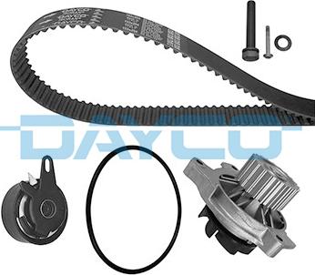 Dayco KTBWP3430 - Su pompası + Triger kayışı seti parts5.com