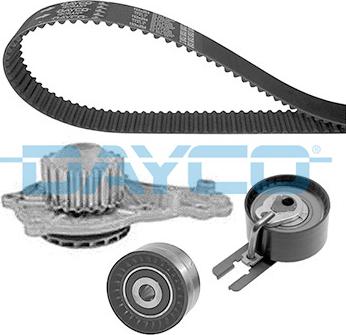 Dayco KTBWP3100 - Vesipumppu + jakohihnasarja parts5.com