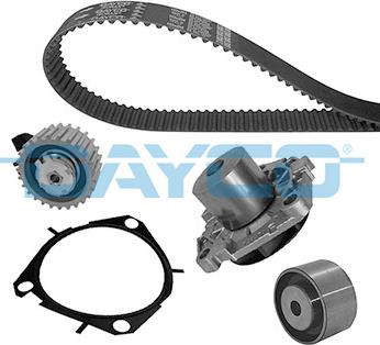 Dayco KTBWP3340 - Vesipumppu + jakohihnasarja parts5.com