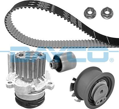 Dayco KTBWP2961 - Vesipumppu + jakohihnasarja parts5.com